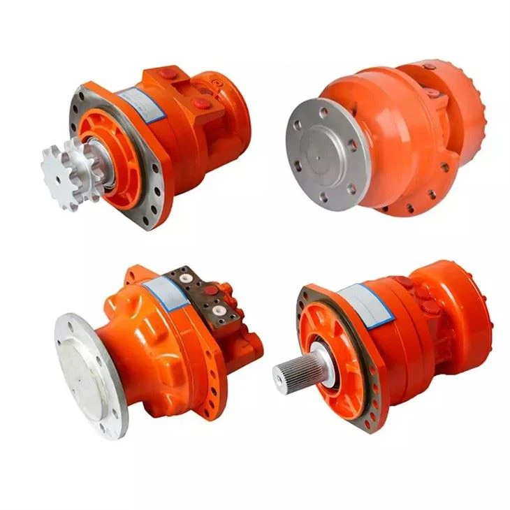 Poclain MS08 MSE08 MS11 MSE11 MS18-serien hydraulisk motor MS18-1-111-A18-2A50-0000 lavhastighets radialstempelmotor med høy dreiemoment